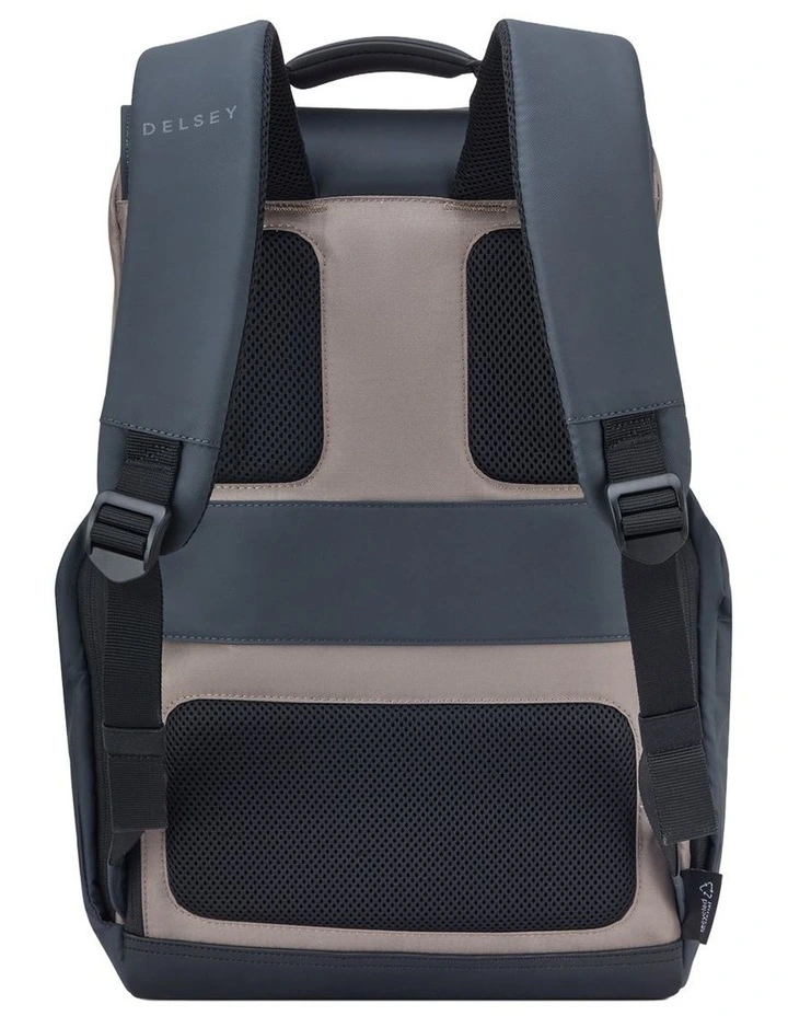 Delsey Securflap Backpack in Brown image 5