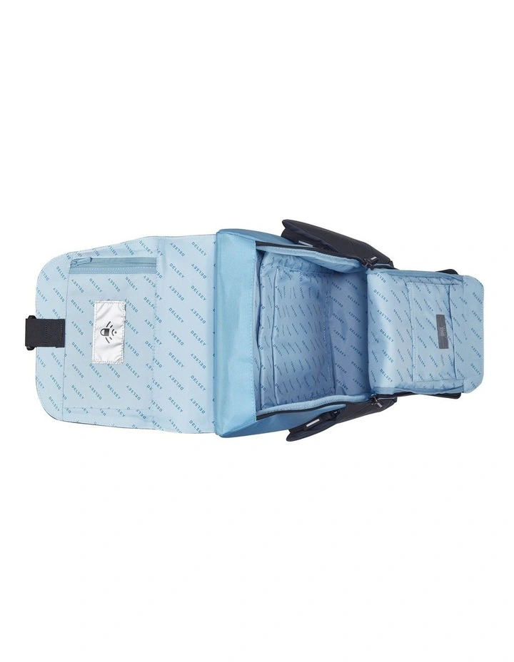 Delsey Securflap Backpack in Blueberry image 3