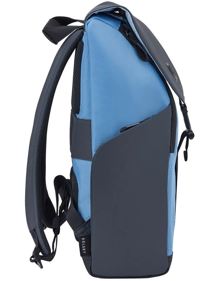 Delsey Securflap Backpack in Blueberry image 4