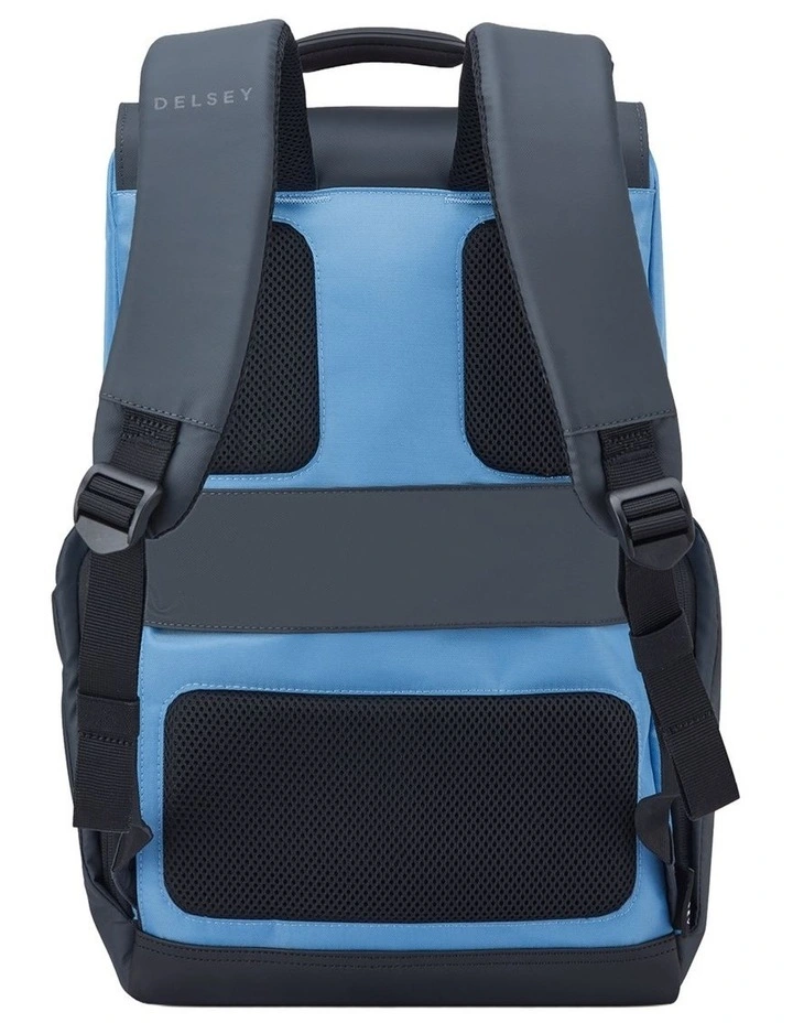 Delsey Securflap Backpack in Blueberry image 5
