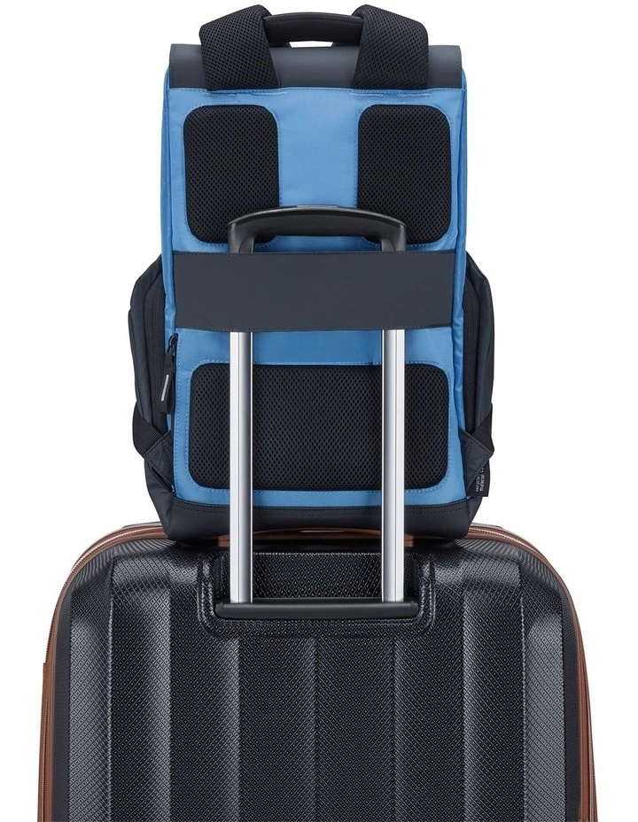 Delsey Securflap Backpack in Blueberry image 7