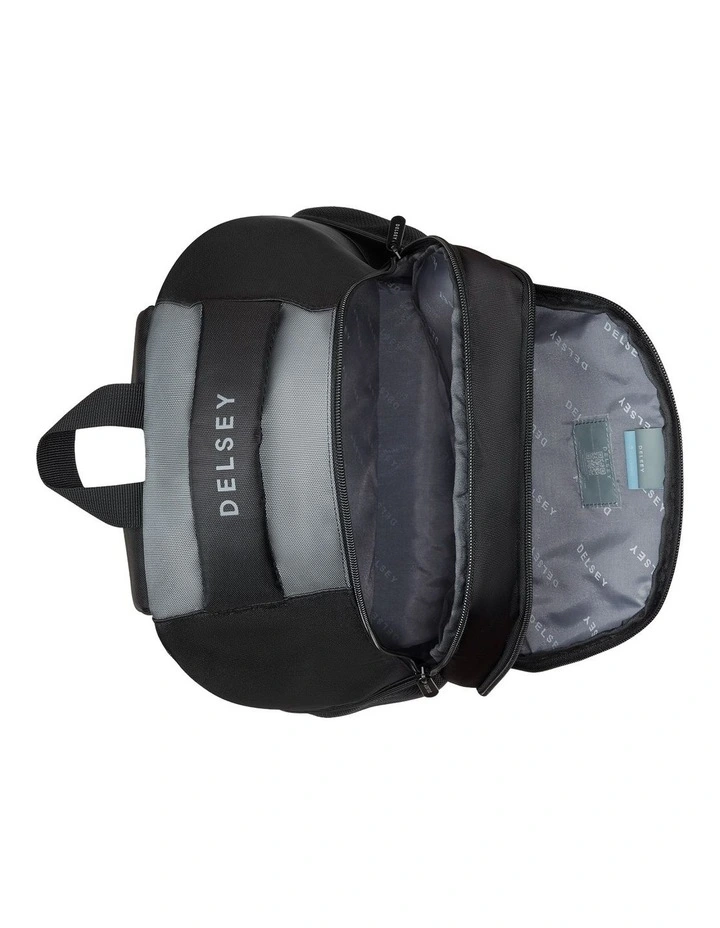 Delsey George Backpack in Black image 3