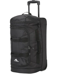 Boxed Wheeled Duffle Boxed 55cm Carry-on Wheeled Duffle in Black