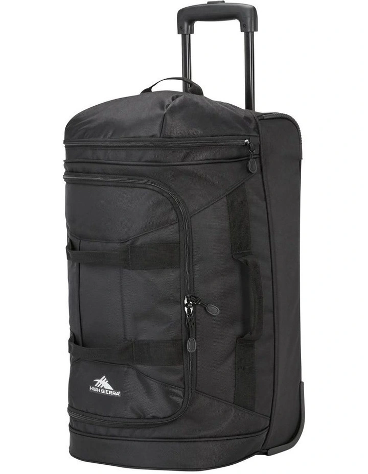 Boxed Wheeled Duffle Boxed 55cm Carry-on Wheeled Duffle in Black image 1