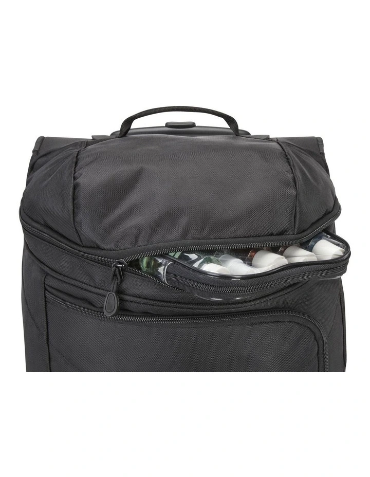 Boxed Wheeled Duffle Boxed 55cm Carry-on Wheeled Duffle in Black image 4