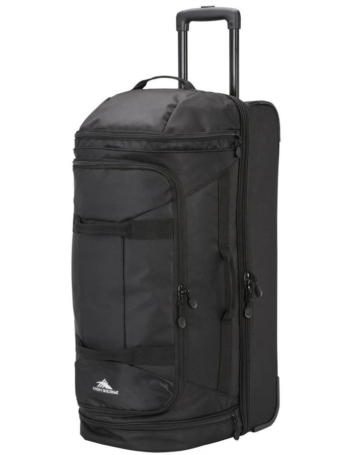 Boxed Wheeled Duffle Boxed 71cm Medium Wheeled Duffle in Black image 1