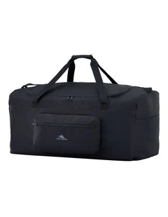 Boxed Foldable Duffle in Black