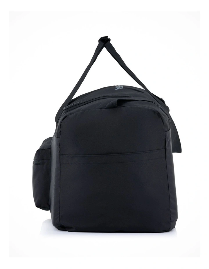 Boxed Foldable Duffle in Black image 4