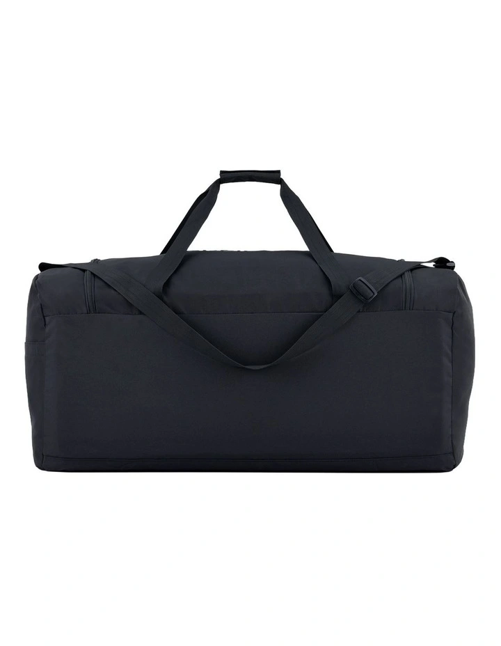 Boxed Foldable Duffle in Black image 5