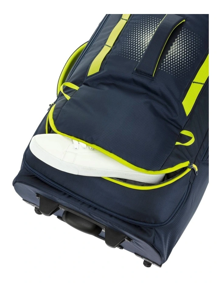 Composite V4 Wheeled Duffle 76cm 76L/82L In Navy/Yellow image 4