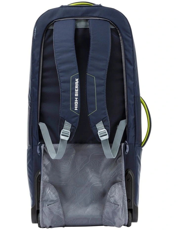 Composite V4 Wheeled Duffle 76cm 76L/82L In Navy/Yellow image 5