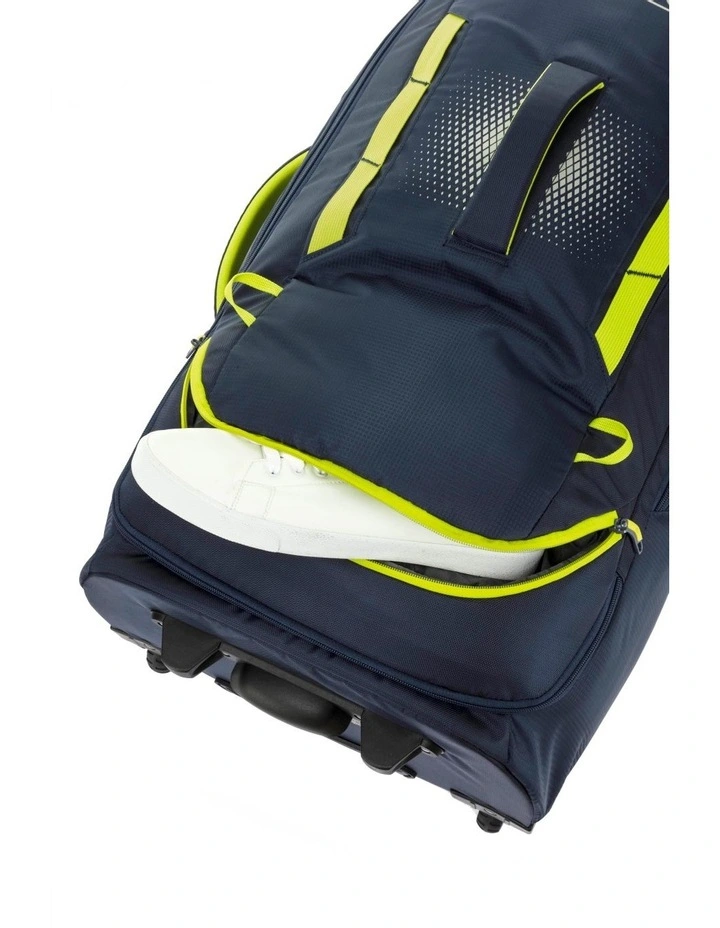 Composite V4 Wheeled Duffle 84cm 89/94L In Navy/Yellow image 3