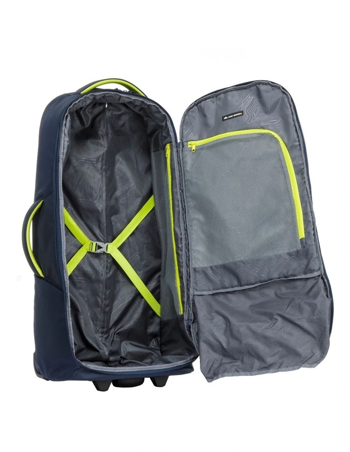 Composite V4 Wheeled Duffle 84cm 89/94L In Navy/Yellow image 4
