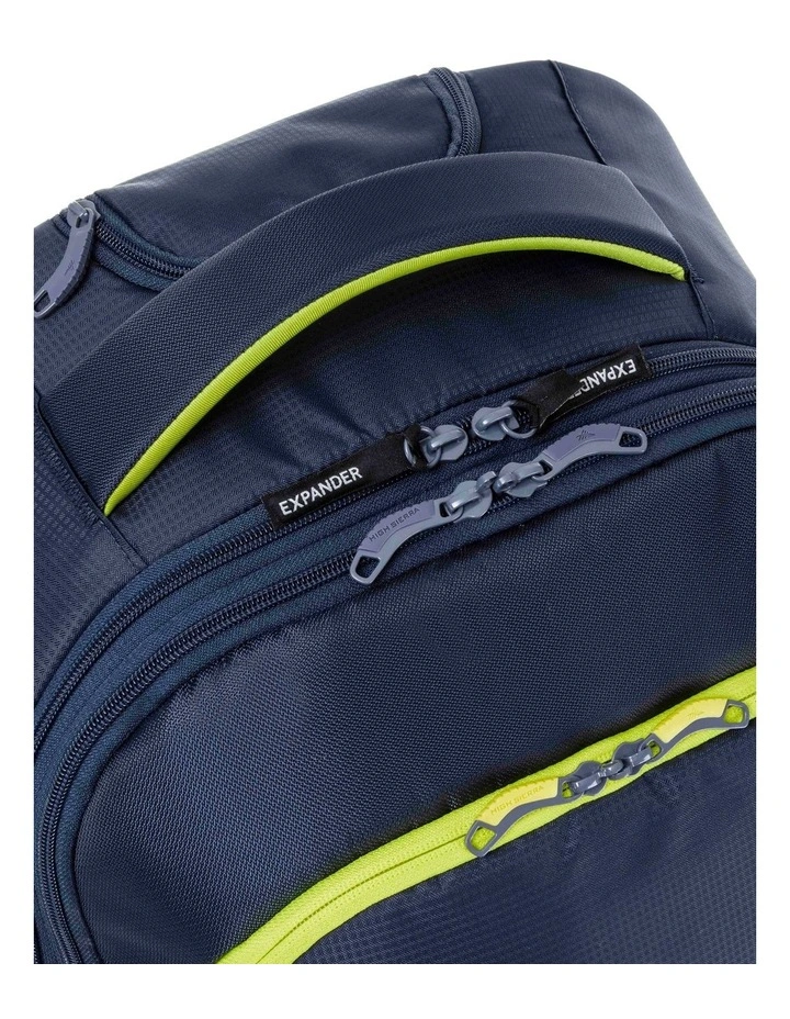Composite V4 Wheeled Duffle 84cm 89/94L In Navy/Yellow image 6