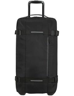 Urban Track Medium Wheeled Duffle in Asphalt Black