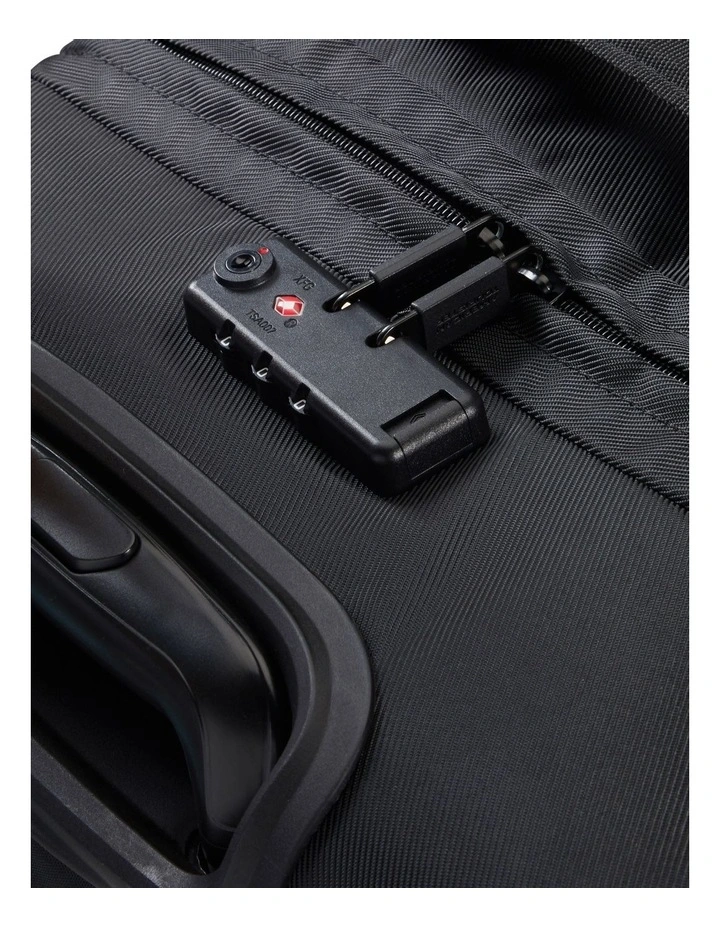 Urban Track Large Wheeled Duffle in Asphalt Black image 5