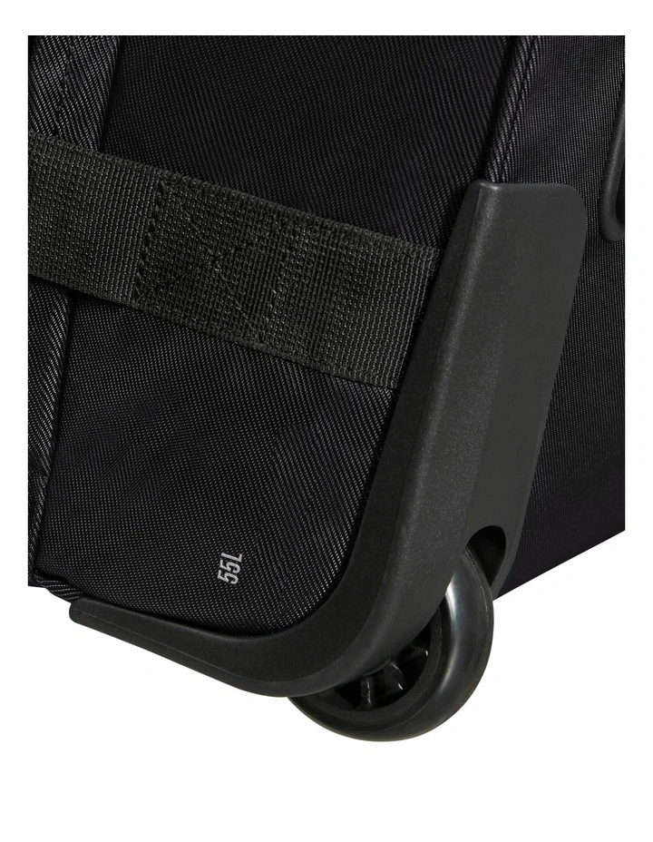 Urban Track Large Wheeled Duffle in Asphalt Black image 7