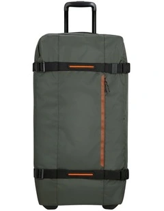 Urban Track Large Wheeled Duffle in Dark Khaki