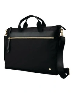 Mobile Solution Slim Briefcase in Black