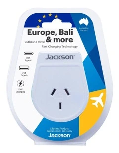 PTA8810USBMC USB-A and USB-C Adaptor in White