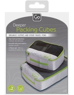 Packaging Cubes Deeper Twin Pack 284.101 in Green