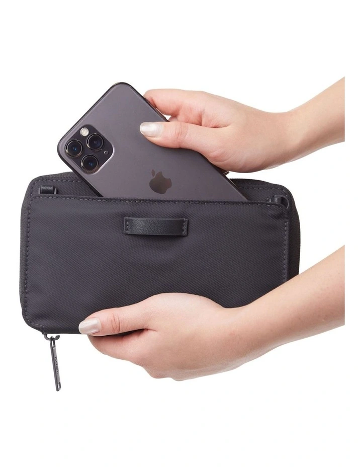 Travel Wallet in Charcoal TTIK-42-B image 6
