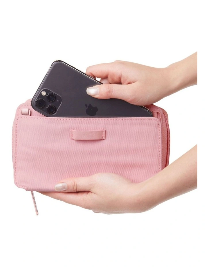 Travel Wallet in Dusty Pink TTIK-42-K image 6