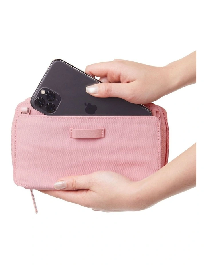 Travel Wallet in Dusty Pink TTIK-42-K image 6