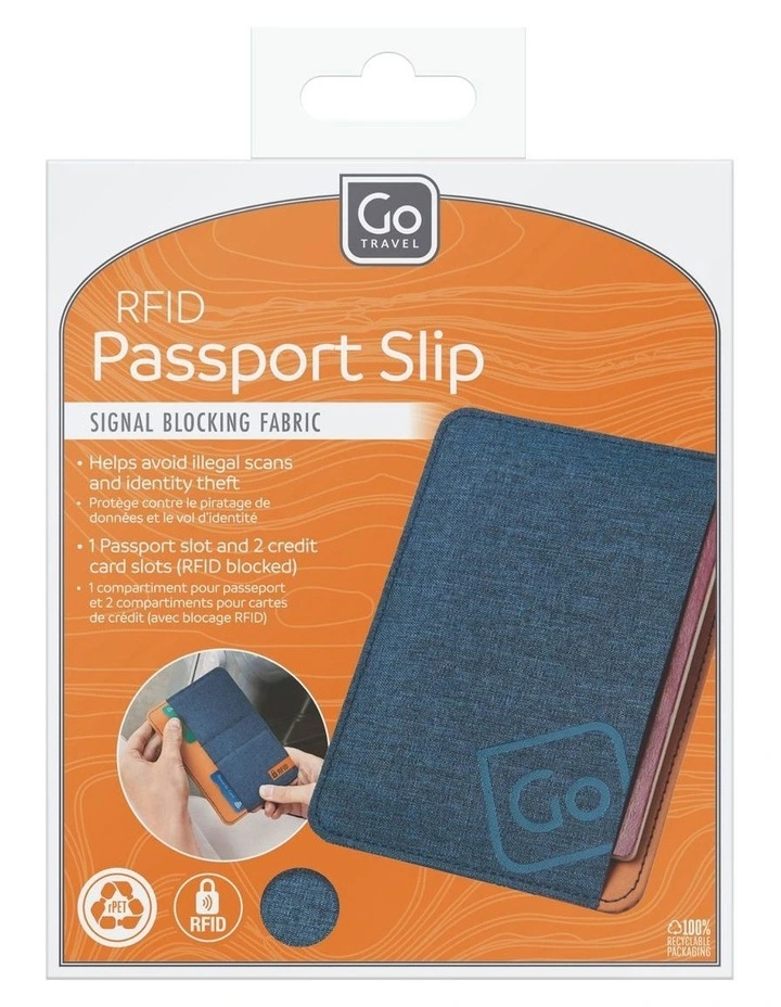 The Passport Slip 676.101 in Blue image 3