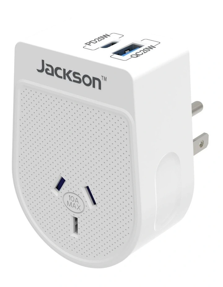 USA & Canada Move PD20W USB-A + USB-C Outbound Adaptor image 2