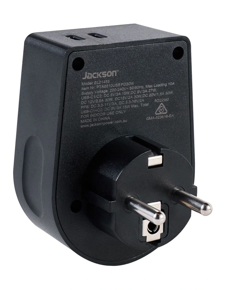 Move PD30W Dual USB-C Outbound Adaptor EU And Bali image 4