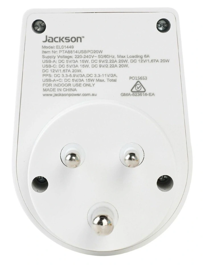 Move PD20W USB-A   USB-C Outbound Adaptor India & Sri Lanka image 5