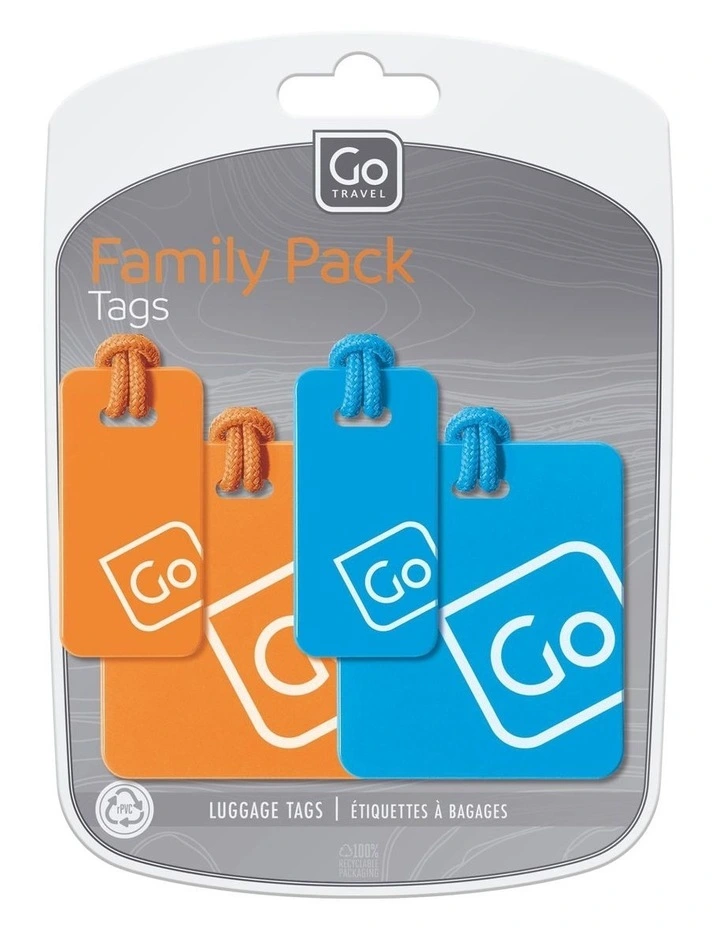Luggage Tags Family Pack in Multi image 1