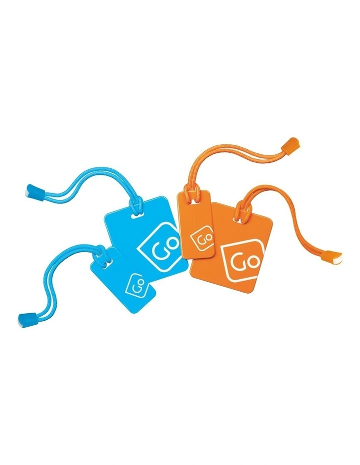 Luggage Tags Family Pack in Multi image 3