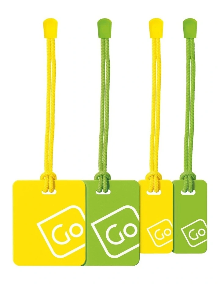 Luggage Tags Family Pack in Multi image 2