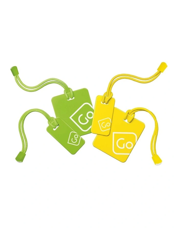 Luggage Tags Family Pack in Multi image 3