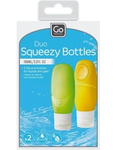 Duo Squeezy Bottles 100ml in Assorted
