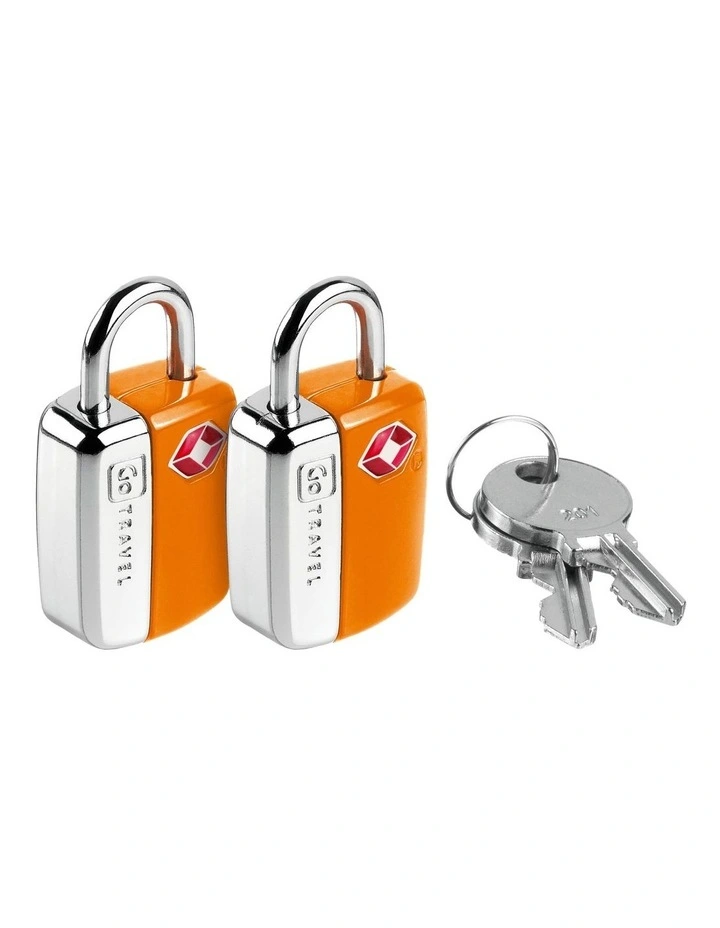 TSA Key Padlocks 2 Pack in Assorted image 2