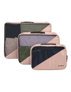 Packing Cubes Set of 3 in Dusty Rose