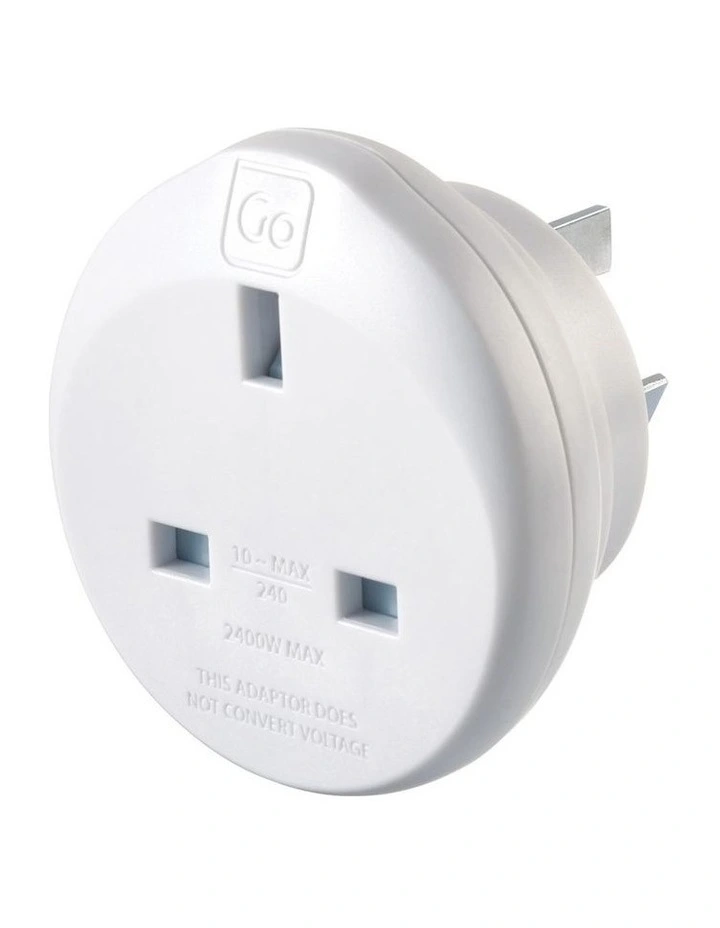 Inbound UK Adaptor 528.401 in White image 2