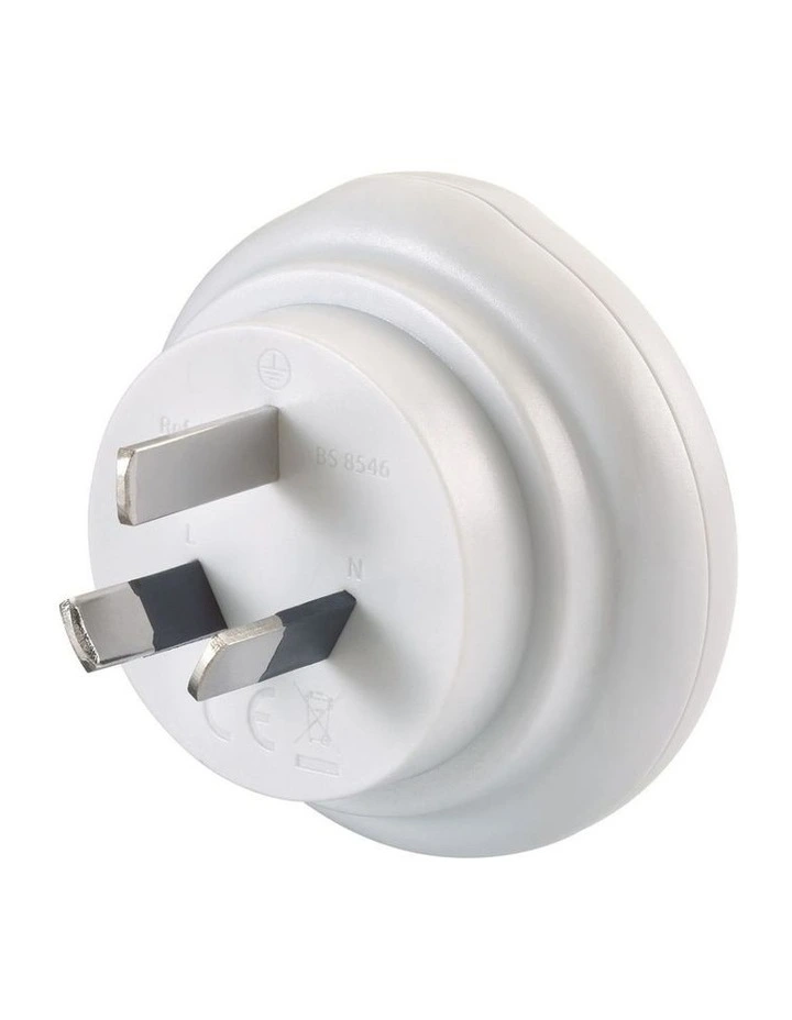 Inbound UK Adaptor 528.401 in White image 3