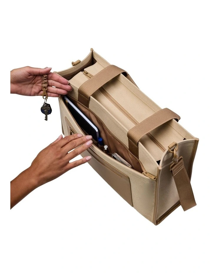 Commuter Tote in Trench image 7