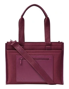 Commuter Tote in Plum