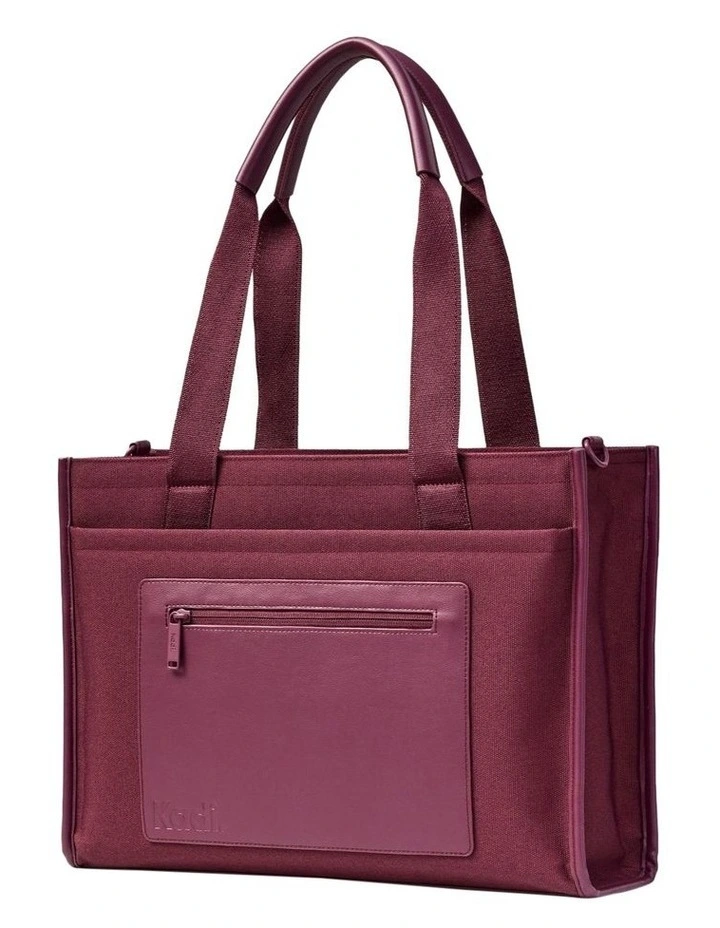 Commuter Tote in Plum image 3