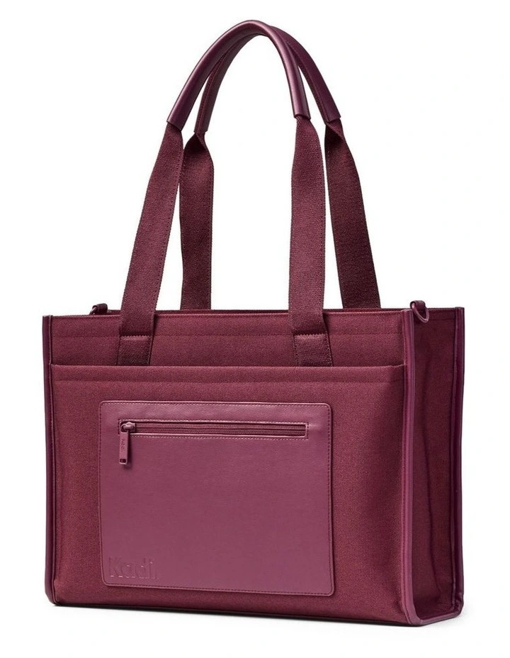 Commuter Tote in Plum image 3