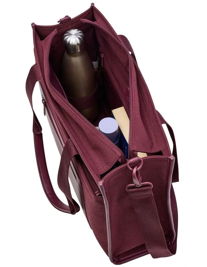 Commuter Tote in Plum image 5