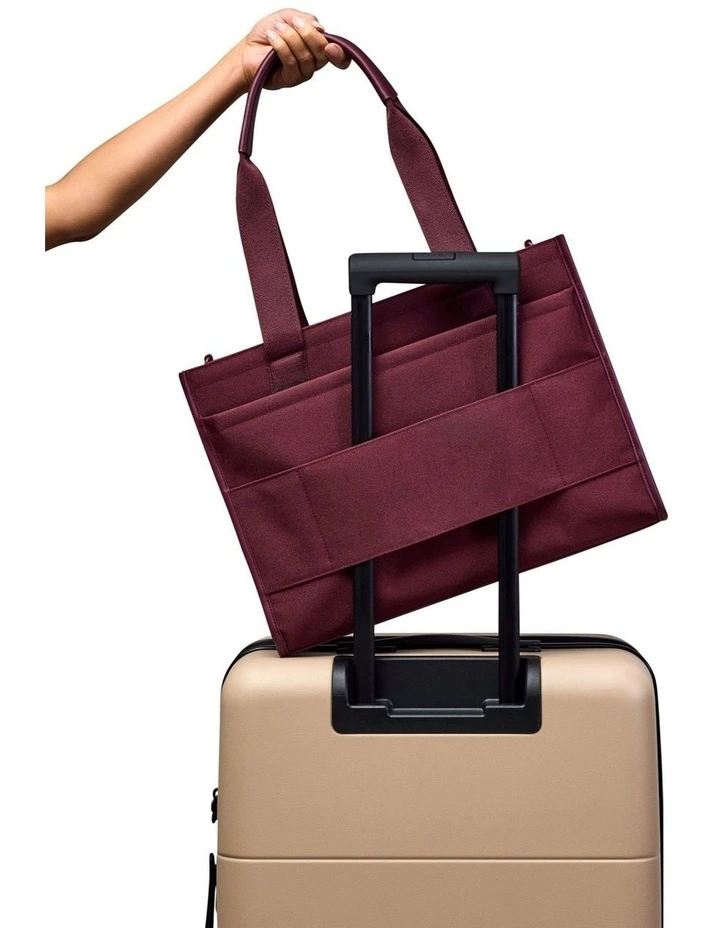 Commuter Tote in Plum image 6