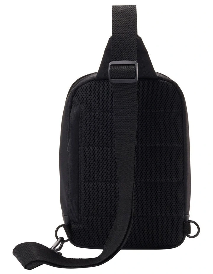 Stackd Biz Sling Bag in Black image 3