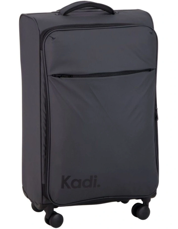 Cloud Check-in Medium Soft Side Suitcase in Charcoal image 3