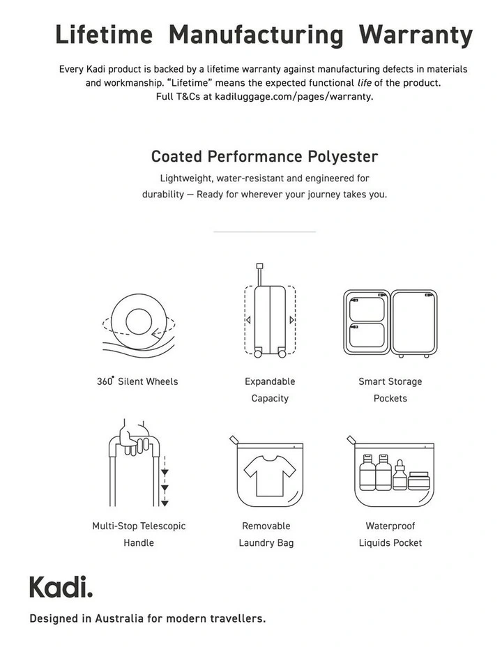 Cloud Check-in Medium Soft Side Suitcase in Charcoal image 7